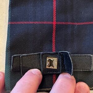 Burberry Dark Plaid Gloves with vintage charm new see measurements